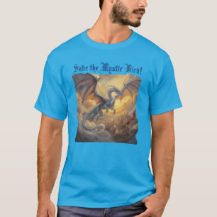 "Red de mystieke vogel" T-shirt