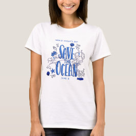 Red de Oceaan Dames T-Shirt