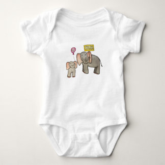 Red de Olifanten Romper