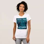 Red de otters t-shirt (Voorkant volledig)