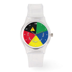 Red de planeet! Recyclen, hergebruikt, opnieuw wei Horloge