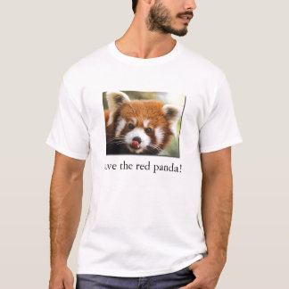 Red de rode panda! Organisch Kind T-Shirt