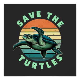 Red De Schildpadden Dier Schildpad Huisdier Liefhe Perfect Poster