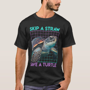Red de schildpadden Red de milieuzorg voor de ocea T-shirt