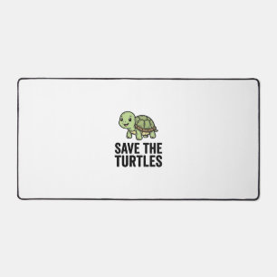 Red de Schildpadden Vintage Schildpad Bescherming  Bureaumat
