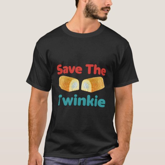 Red de Twinkie Grappig T-shirt (Voorkant)