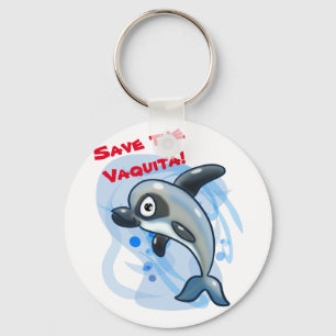 Red de Vaquita! Sleutelhanger