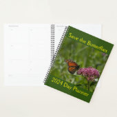 Red de vlinders 8,5 x 11 dag planner (Display)