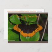 Red de vlinders Arkansas 2 Briefkaart (Voorkant / Achterkant)