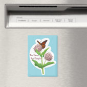 Red de vlinders Monarch vlindermagneet Magneet (Insitu (Vaatwasser))