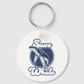 Red de Walvis Sleutelhanger (Achterkant)