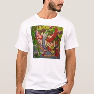 Red de wereld door Alan & John T-shirt