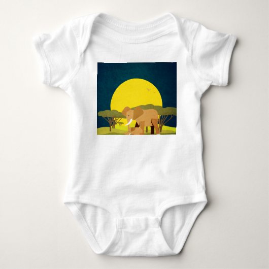 Red de wilde dieren romper (Voorkant)