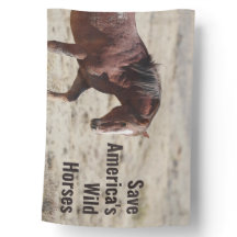 Red de wilde paarden van Amerika