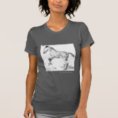 'Red de wilde' wilde paarden T-Shirt (Voorkant)