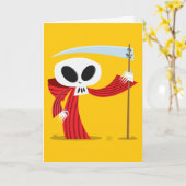 Red Death - Carte de voeux (Fleur jaune)