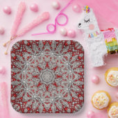 Red Decorative Holiday Paper Bord (Feest)