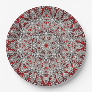 Red Decorative Holiday Paper Bord