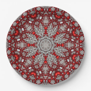 Red Decorative Holiday Paper Bord