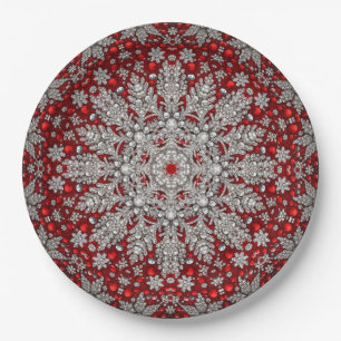 Red Decorative Holiday Paper Bord