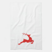 Red Deer Kersthanddoek Theedoek (Verticaal)