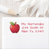 Red Delicious Apple Etiket (Insitu)