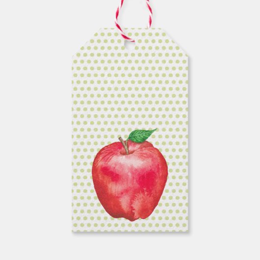 Red Delicious Cadeaulabel (Achterkant)