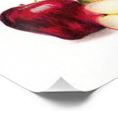 Red Delicious et Granny Smith Apples Photo Print (Coin)