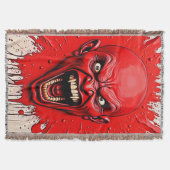 Red Demon Fury Art Deken (Voorkant)