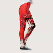 Red Demon Fury Art Leggings (Rechts)