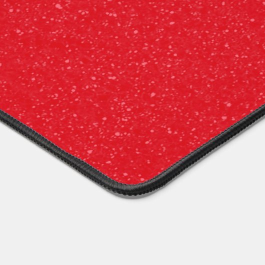Red Desk Mat - Grote gaming & Kantoor Pad (Hoek)