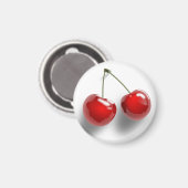 Red Dessert Glazed Cherries Magneet (Voorkant / Achterkant)