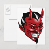 Red Devil Briefkaart (Voorkant / Achterkant)