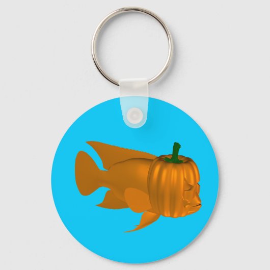 Red Devil Cichlid Sleutelhanger (Voorkant)