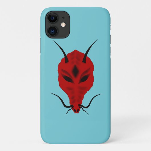 RED DEVIL/DEMON CELL PHONE CASE COVER (Achterkant)
