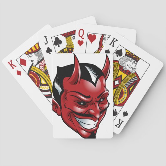 Red Devil Pokerkaarten (Achterkant)