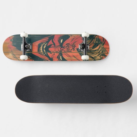 Red Devil Skateboard (Horizontaal)