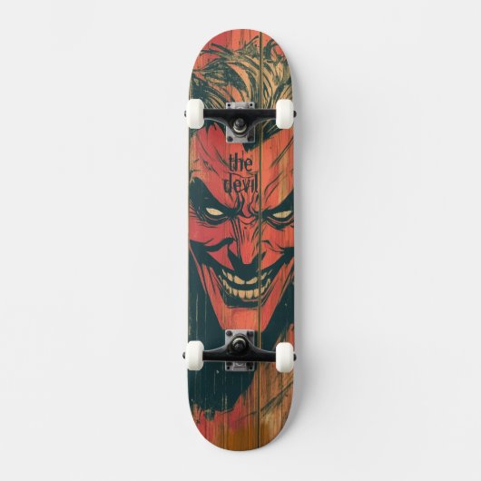 Red Devil Skateboard (Voorkant)