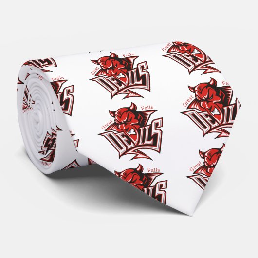 Red Devil Stropdas (Opgerold)