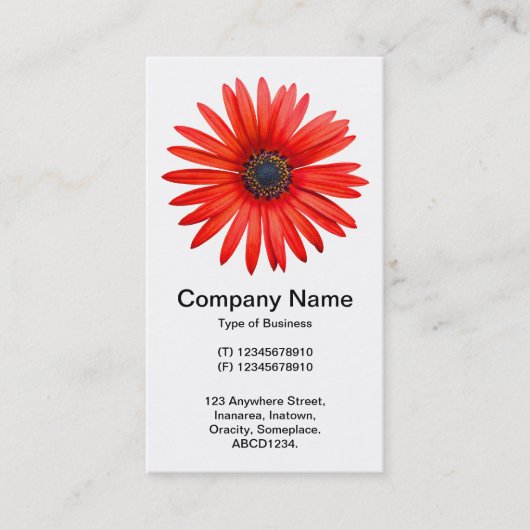 Red Devil Visitekaartje (Voorkant)