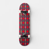 Red Diamond Motif Skateboard (Recto)