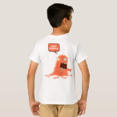 Red dieren, eet mensen t-shirt (Achterkant volledig)