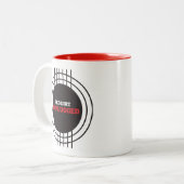 Red Dirt Unplugged Titre Logo Mug (Devant gauche)