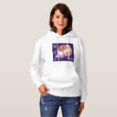 Red Disco Ball Hoodie (Voorkant volledig)