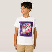 Red Disco Ball T-shirt (Voorkant volledig)