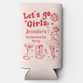 Red Disco Rodeo Cowgirl Glacière (Verso)