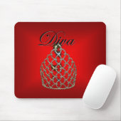 Red Diva Muismat (Met muis)