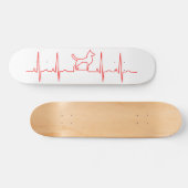 Red Dog Heartbeat-skateboard Skateboard (Horizontaal)