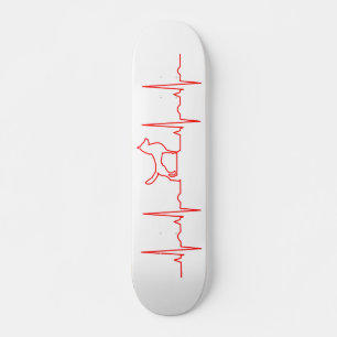 Red Dog Heartbeat-skateboard Skateboard