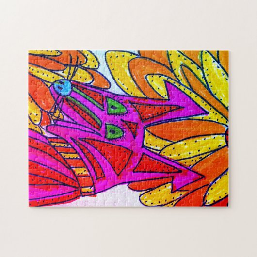 Red Dog Puzzle (Horizontal)